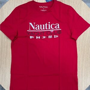Red Nautica Yacht Club T-Shirt